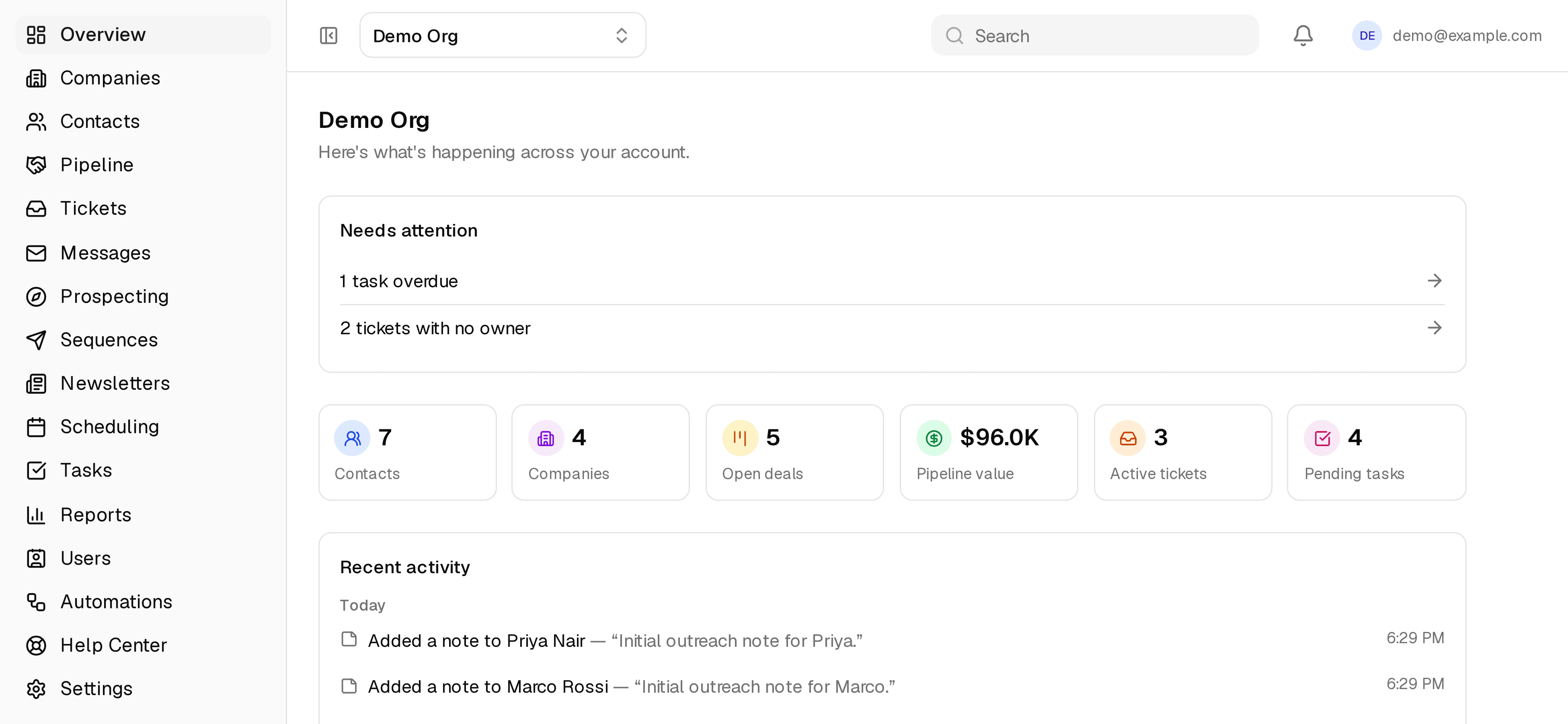 ClientPad — Overview