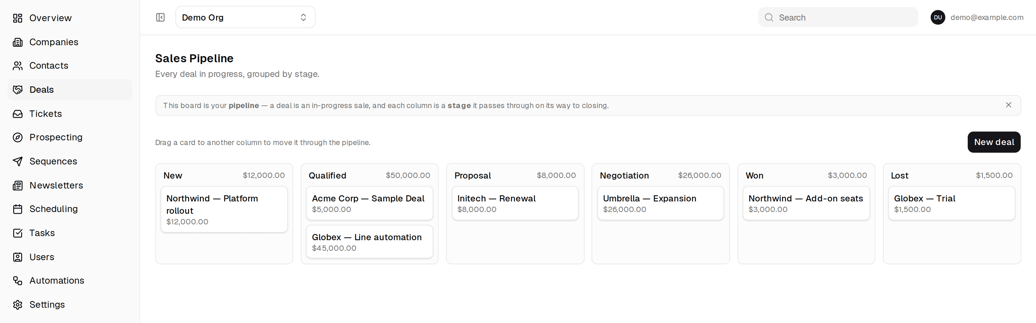 ClientPad — Pipeline